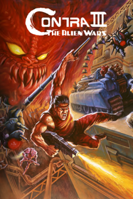 Contra III: The Alien Wars - Poster