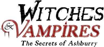Witches & Vampires: The Secrets of Ashburry - Clear Logo Image