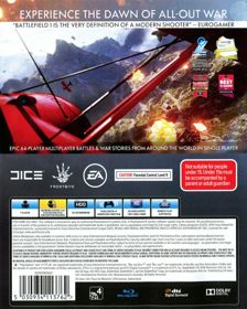 Battlefield 1 - Box - Back