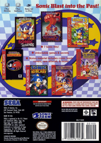 Sonic Mega Collection - Box - Back