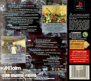 Shadow Man - Box - Back