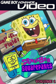 Game Boy Advance Video: SpongeBob SquarePants: Volume 1 - Box - Front - Reconstructed