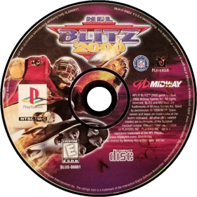 NFL Blitz 2000 - Disc Image