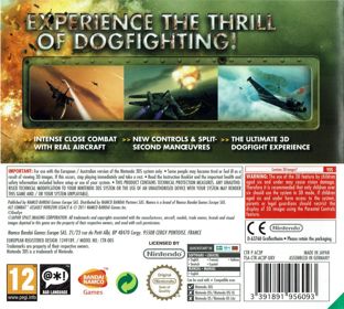 Ace Combat: Assault Horizon Legacy - Box - Back