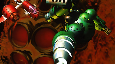 Choutetsu Brikin'ger - Fanart - Background