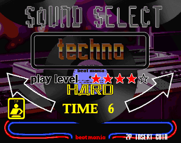beatmania - Screenshot - Game Select