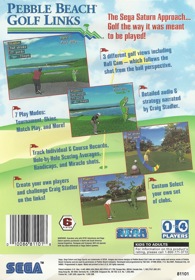 Pebble Beach Golf Links - Box - Back Image