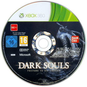 Dark Souls: Prepare to Die Edition - Disc Image