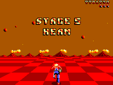 Space Harrier 3D - Screenshot - Gameplay