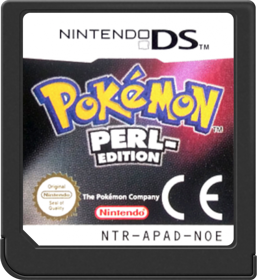 Pokémon Pearl Version - Cart - Front