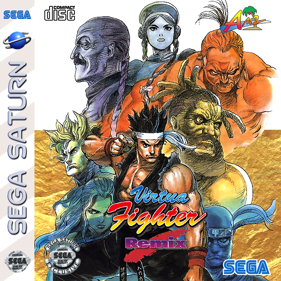 Virtua Fighter Remix - Fanart - Box - Front