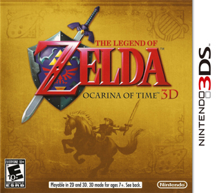 The Legend of Zelda: Ocarina of Time 3D - Box - Front