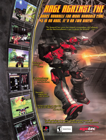 Armored Core: Master of Arena - Advertisement Flyer - Front