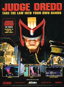Judge Dredd - Advertisement Flyer - Front