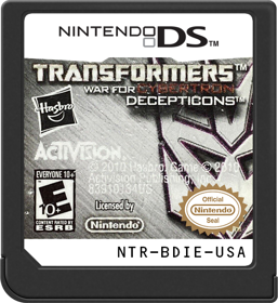 Transformers: War for Cybertron: Decepticons - Cart - Front Image