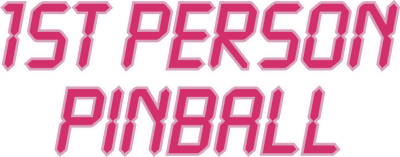 1st Person Pinball - Clear Logo