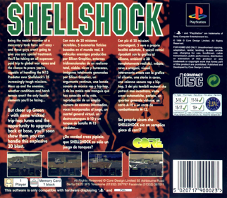 Shellshock - Box - Back Image