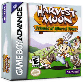 Harvest Moon: Friends of Mineral Town - Box - 3D
