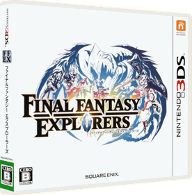 Final Fantasy: Explorers - Box - 3D