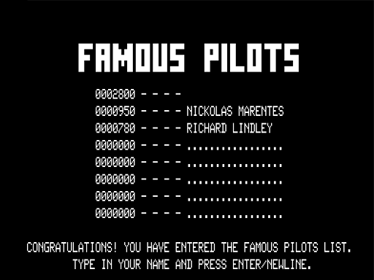 Escape Zone - Screenshot - High Scores