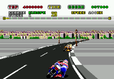 Super Hang-On - Screenshot - Gameplay
