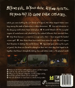 HeXen: Beyond Heretic - Box - Back Image