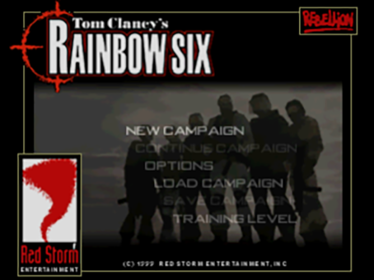 Tom Clancy's Rainbow Six - Screenshot - Game Title Image