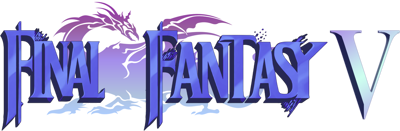 Final Fantasy V - Clear Logo