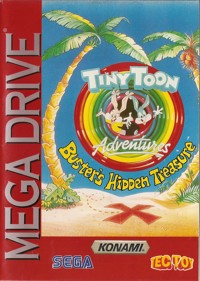Tiny Toon Adventures: Buster's Hidden Treasure - Box - Front