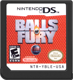 Balls of Fury - Cart - Front Image