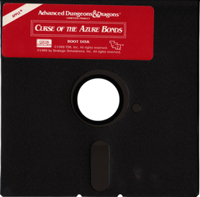 Advanced Dungeons & Dragons: Curse of the Azure Bonds - Disc Image