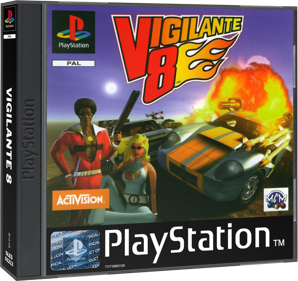 Vigilante 8 - Box - 3D Image