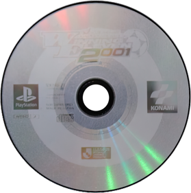 J.League Jikkyou Winning Eleven 2001 - Disc