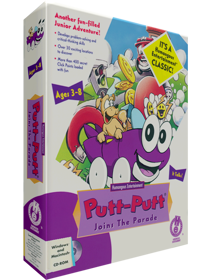 Putt-Putt Joins the Parade - Box - 3D