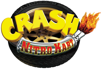 Crash Nitro Kart - Clear Logo Image