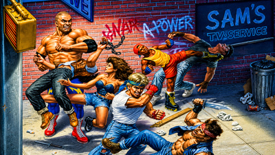 Streets of Rage 2 - Fanart - Background