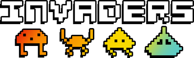 Invaders from Space Version 1.1 - Clear Logo