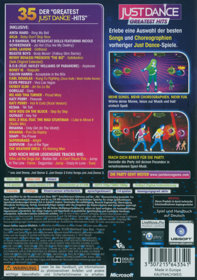Just Dance: Greatest Hits - Box - Back