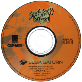 Street Fighter Alpha: Warriors' Dreams - Disc Image