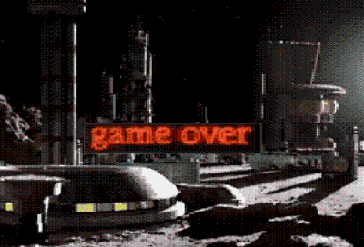 Loadstar: The Legend of Tully Bodine - Screenshot - Game Over Image