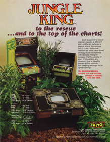 Jungle King - Advertisement Flyer - Back