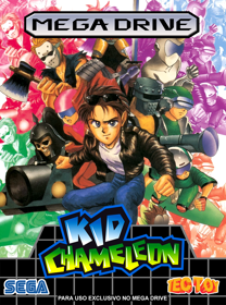 Kid Chameleon - Fanart - Box - Front