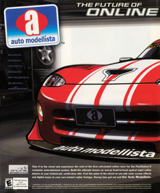 Auto Modellista - Advertisement Flyer - Front