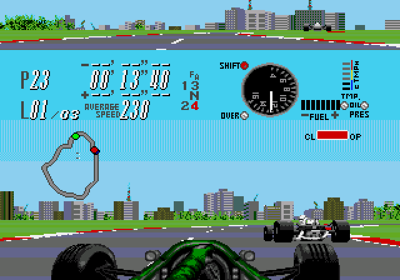 F1 Circus CD - Screenshot - Gameplay