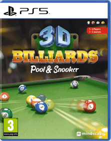 3D Billiards: Pool & Snooker Remastered - Box - Front - Reconstructed