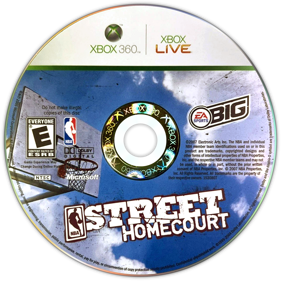 NBA Street Homecourt - Disc