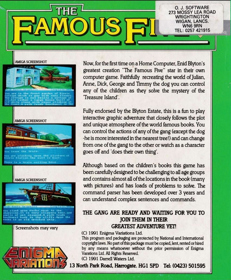 The Famous Five: Five on a Treasure Island - Box - Back