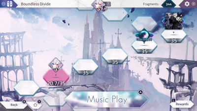 Arcaea - Screenshot - Gameplay