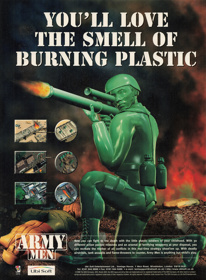 Army Men - Advertisement Flyer - Front