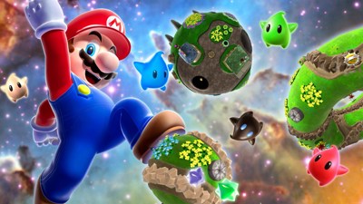 Super Mario Galaxy - Fanart - Background